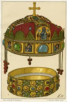 Jewel Prints: The Royal Crown of Hungary and The Iron Crown