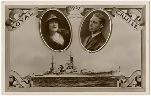 Renown Prints: The Royal Cruise - Duke of York and Elizabeth Bowes-Lyon