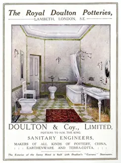 Bath Room Prints: Royal Doulton Bathroom