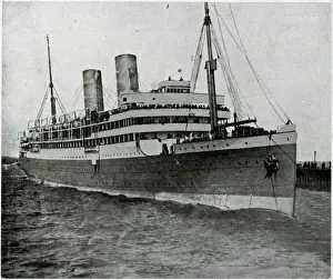 Jul18 Prints: The Royal Edward liner - sunk at the Dardanelles
