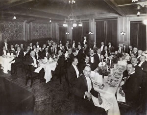 Images Dated 5th August 2016: Royal Engineers Annual Reunion Dinner, 1925