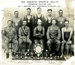 Aquatic Gallery: Royal Engineers Aquatic Sports Champions, Malta