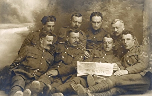 Royal Engineers group photo, France, WW1 Royal Engineers group photo, France, WW1