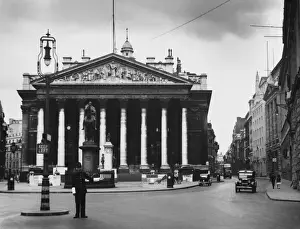 Traffic Prints: Royal Exchange, London