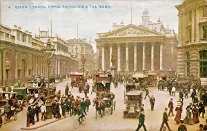 Bank Collection: Royal Exchange / Postcard