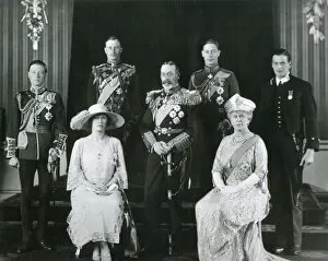 Images Dated 20th January 2011: The Royal Family in 1923