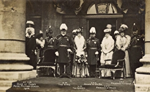 Royal Family at the Duke of Yorks Royal Military School