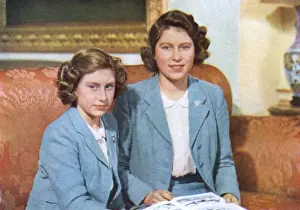 Royal family at home, special sitting for ILN, May 1942