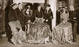 Royal Family members at the British Industries Fair - 1932 Royal Family members at the British Industries Fair - 1932