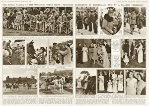 Royal Family at Windsor, Princess Elizabeth as bridesmaid