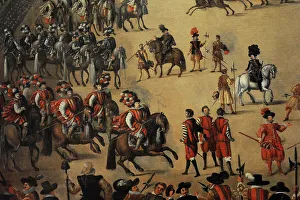 Royal Festivities in the Plaza Mayor, 1623. Detail