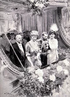 Accomplished Gallery: The Royal Gala Performance, Paris Opera, April 1914
