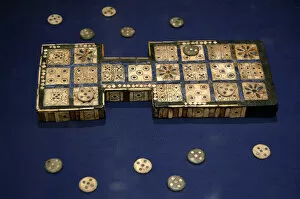 Maths Collection: Royal Game of Ur. Early Dynastic III Period