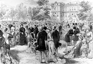 Royal Garden Party at Marlborough House, London, 1881