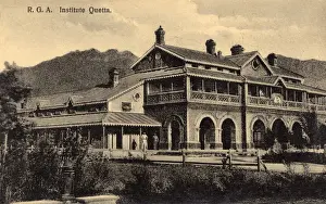 Garrison Prints: Royal Garrison Artillery Institute, Quetta, Pakistan