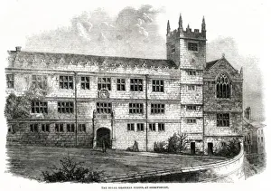 Grammar Prints: Royal Grammar School at Shrewsbury 1861