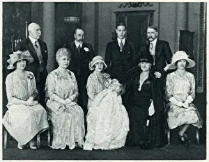 Elphinstone Prints: Royal group after Princess Elizabeths Christening