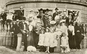 Royal guests at the Battenberg/Greece wedding