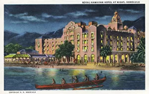 Royal Hawaiian Hotel, Honolulu, Hawaii, USA