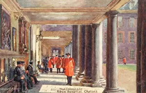 Pensioners Gallery: Royal Hospital, Chelsea - The Colonnade