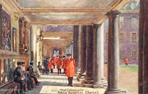 Images Dated 3rd September 2019: Royal Hospital, Chelsea - The Colonnade