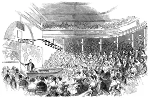 Geographical Prints: Royal Institution Lecture on Gold, London, 1850