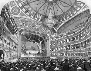 Royal Italian Opera House, Covent Garden, London 1858