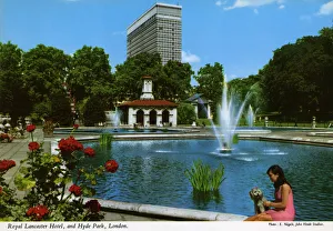 Images Dated 29th May 2019: Royal Lancaster Hotel and Hyde Park, London