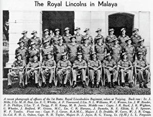 Images Dated 20th May 2009: The Royal Lincolns in Malaya