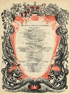 Images Dated 27th March 2012: The Royal Line of Succession