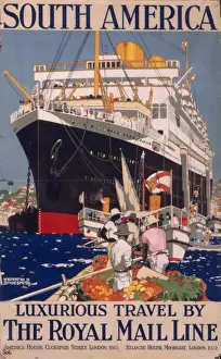 Exotic Prints: Royal Mail Line Poster