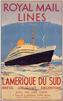 Andes Gallery: Royal Mail Lines L Amerique du Sud