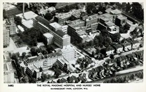 Masonic Prints: Royal Masonic Hospital and Nurses Home, Ravenscourt Park