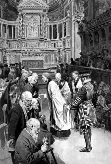 Coinage Prints: The Royal Maundy, St Pauls Cathedral, London