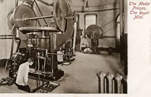 Pressing Gallery: The Royal Mint - The Medal Presses
