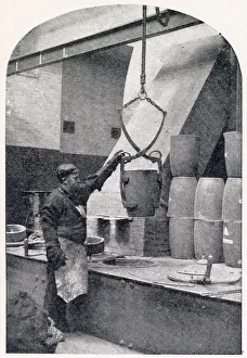 Coinage Prints: The Royal Mint - Ready for Moulding Machine 1902