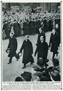 Euston Prints: Royal mourners at George V funeral
