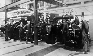 Royal Naval College Devonport - engine room - probably 1930s