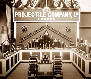 Royal Naval Exhibition in 1891, London, The Projectile