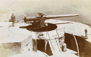 Gunner Gallery: Royal Navy coastal gun, Devils Gap Battery, Gibraltar