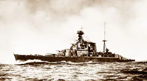 Hood Collection: Royal Navy HMS Hood