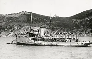Royal Navy manouevres, Wehaiwei, Weihai, China, c. 1927