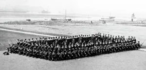Forming Prints: Royal Navy sailors forming a defensive square