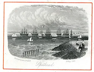 Images Dated 5th November 2019: Royal Navy ships off Spithead, Hampshire