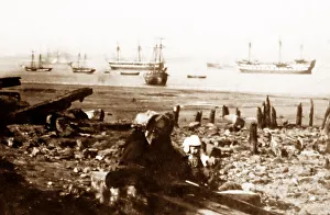 Royal Navy Training Ships on the River Mersey