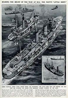 Guarding Prints: The Royal Navys little ships by G. H. Davis