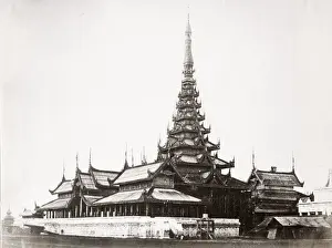Royal Palace, Burma, 1880 s. 3rd Anglo Burmese war