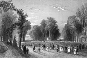 The Royal Palace and Park at Brussels