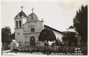 Monterey Prints: Royal Presidio Chapel, Monterey, California, USA