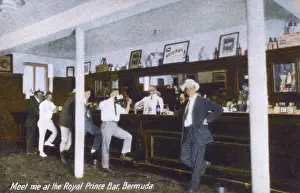 Englishmen Prints: The Royal Prince Bar, Bermuda